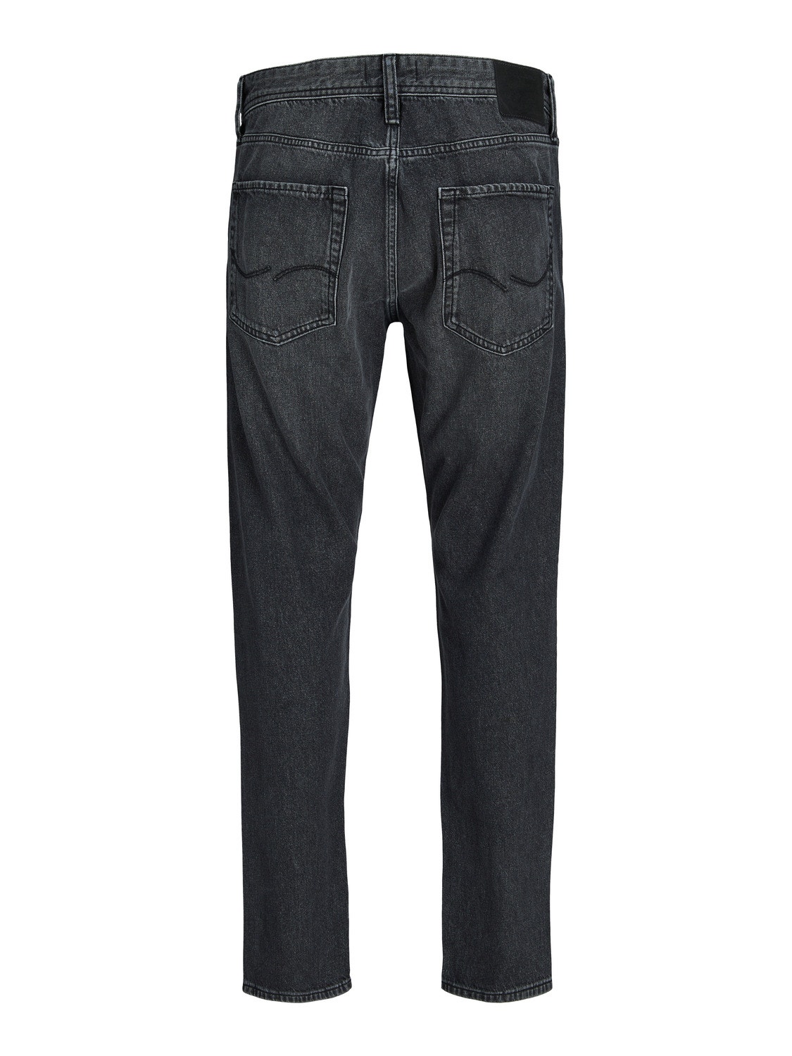 Jack & Jones JJICHRIS JJORIGINAL MF 845 Relaxed Fit Jeans Voor jongens -Black Denim - 12251085