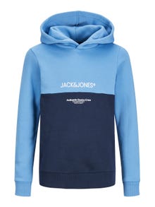 Jack & Jones Blokkfarge Hettegenser For gutter -Pacific Coast - 12251086