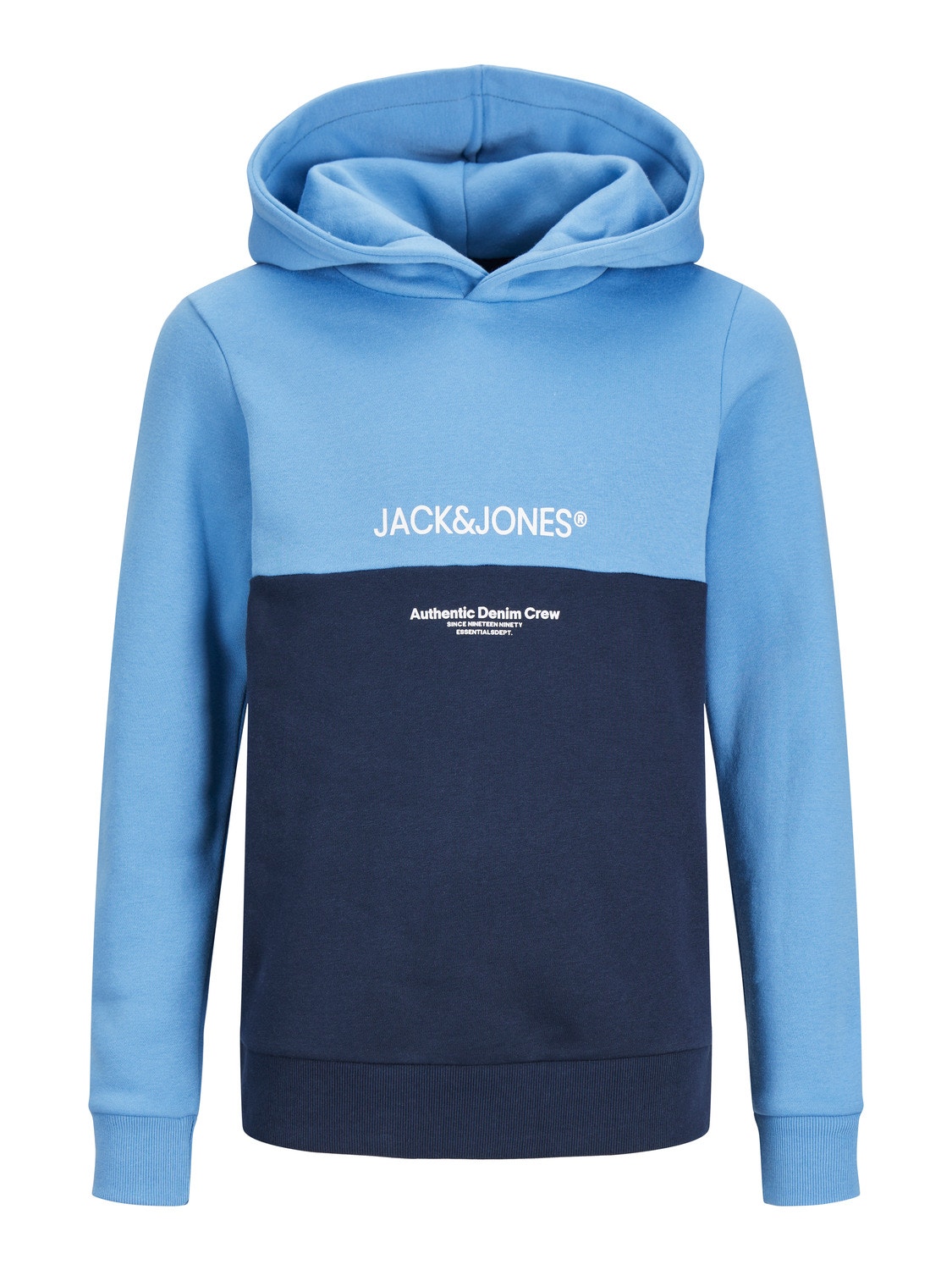 Jack & Jones Blokkfarge Hettegenser For gutter -Pacific Coast - 12251086