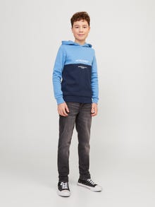 Jack & Jones Blokkfarge Hettegenser For gutter -Pacific Coast - 12251086