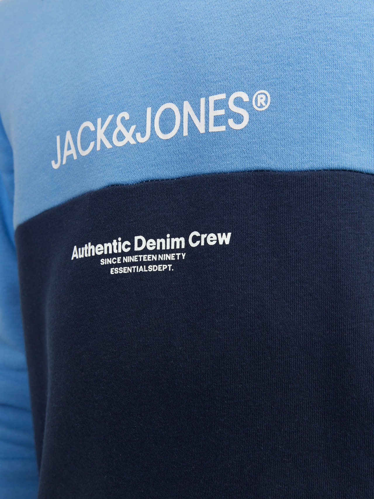 Jack & Jones W bloki kolorystyczne Bluza z kapturem Dla chłopców -Pacific Coast - 12251086