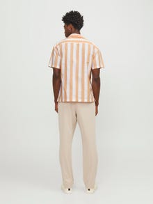 Jack & Jones Relaxed Fit Shirt -Peach Caramel - 12251116