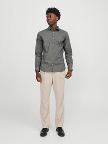 Jack & Jones Slim Fit Košile -Travertine - 12251125