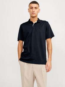 Jack & Jones Plain Polo T-shirt -Night Sky - 12251180