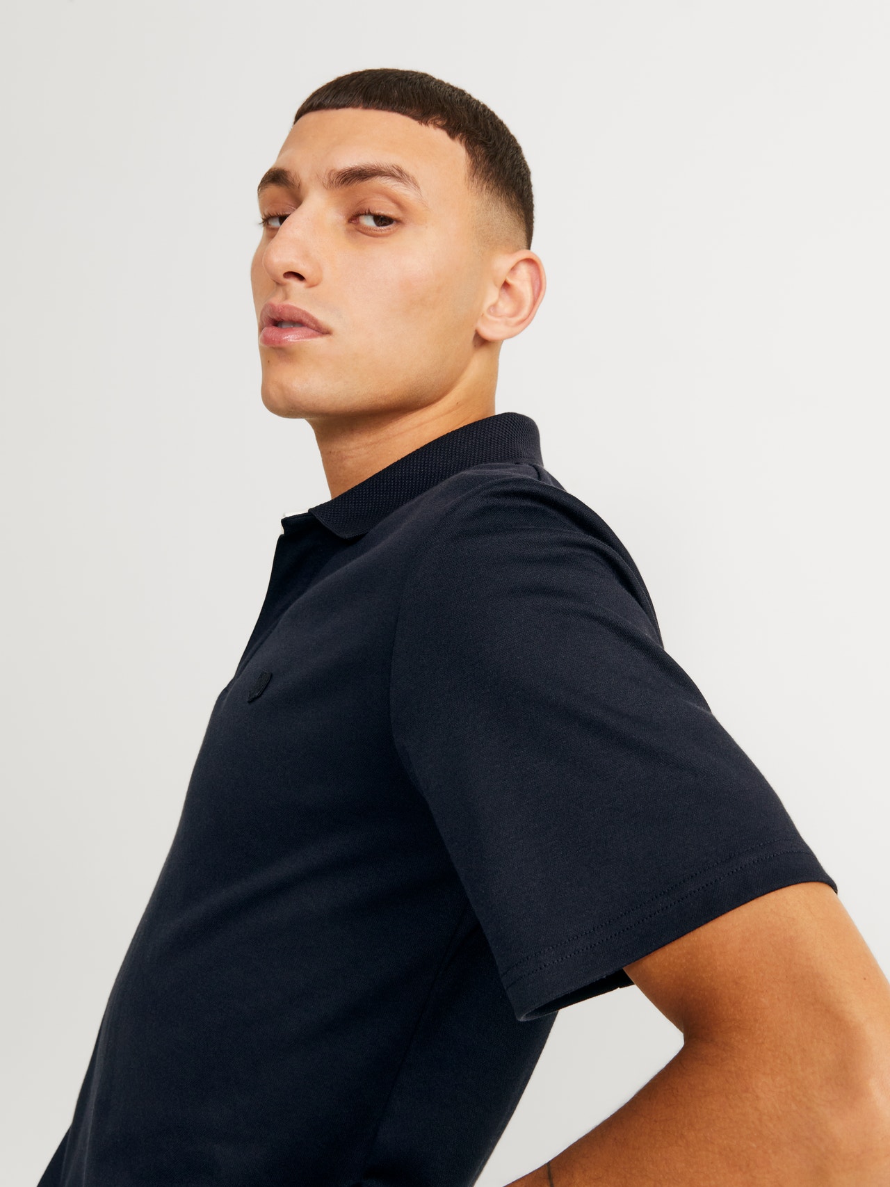 Jack & Jones Plain Polo Polo -Night Sky - 12251180