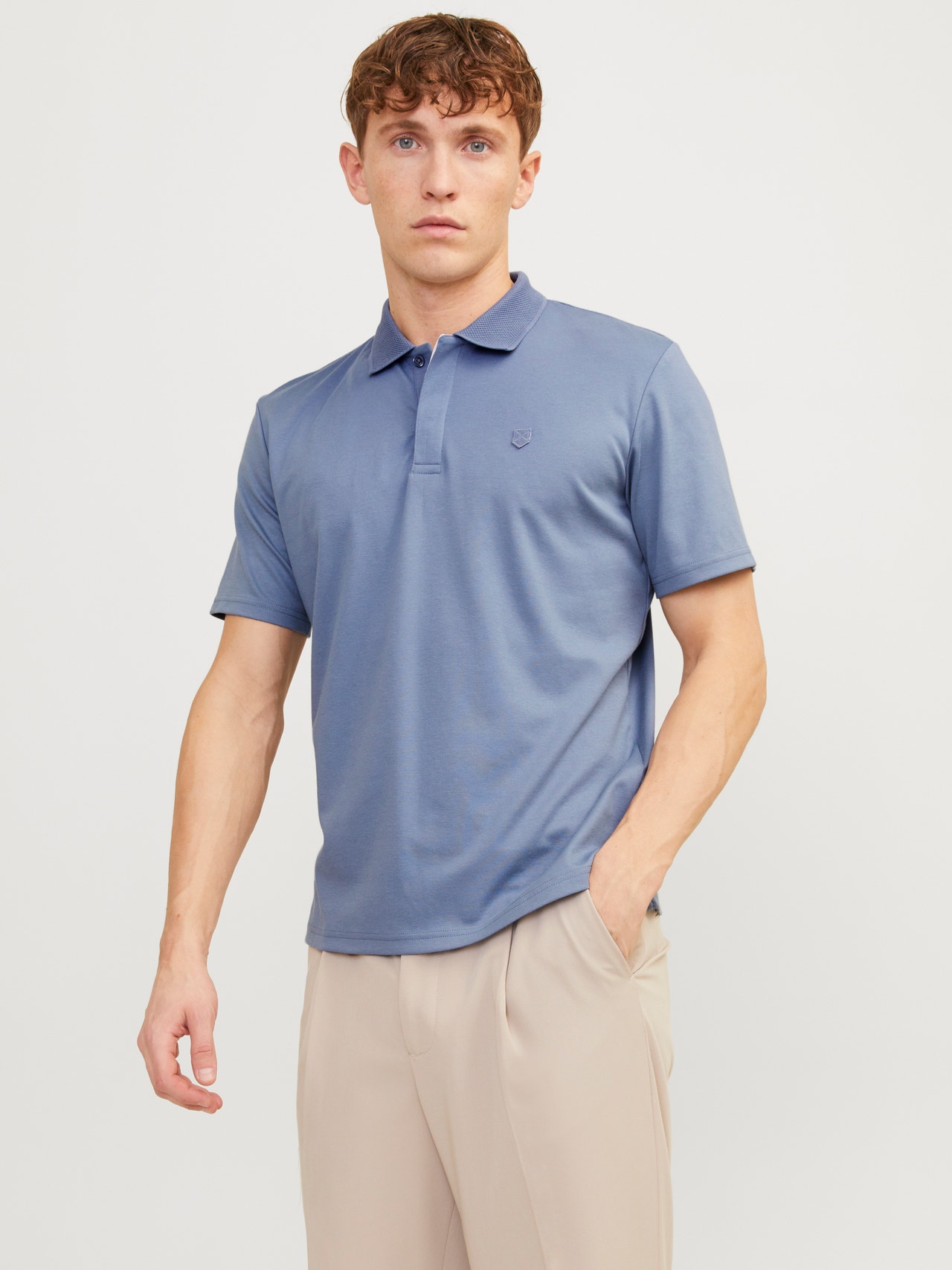 Jack & Jones Effen Polo T-shirt -Troposphere - 12251180