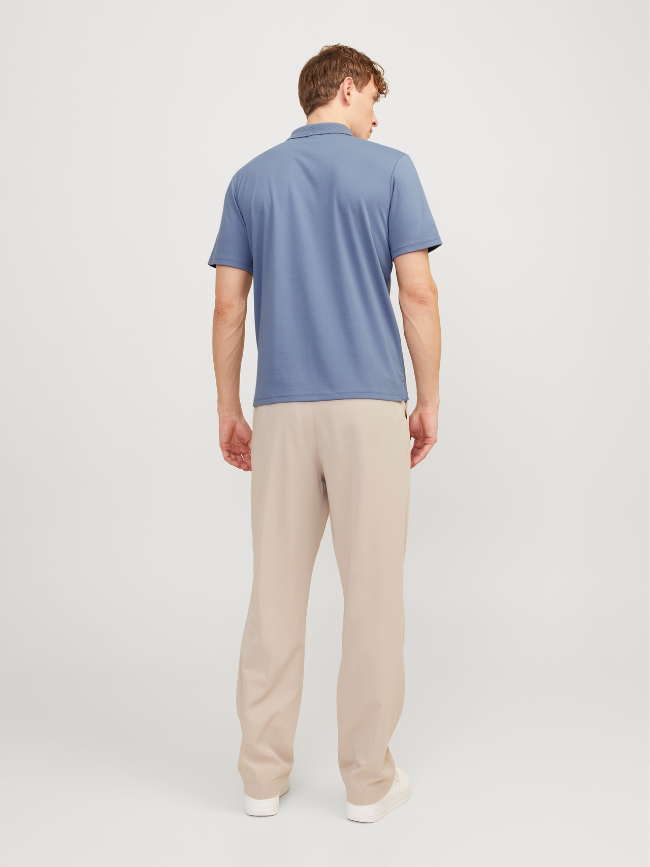 Jack & Jones Plain Polo T-shirt -Troposphere - 12251180