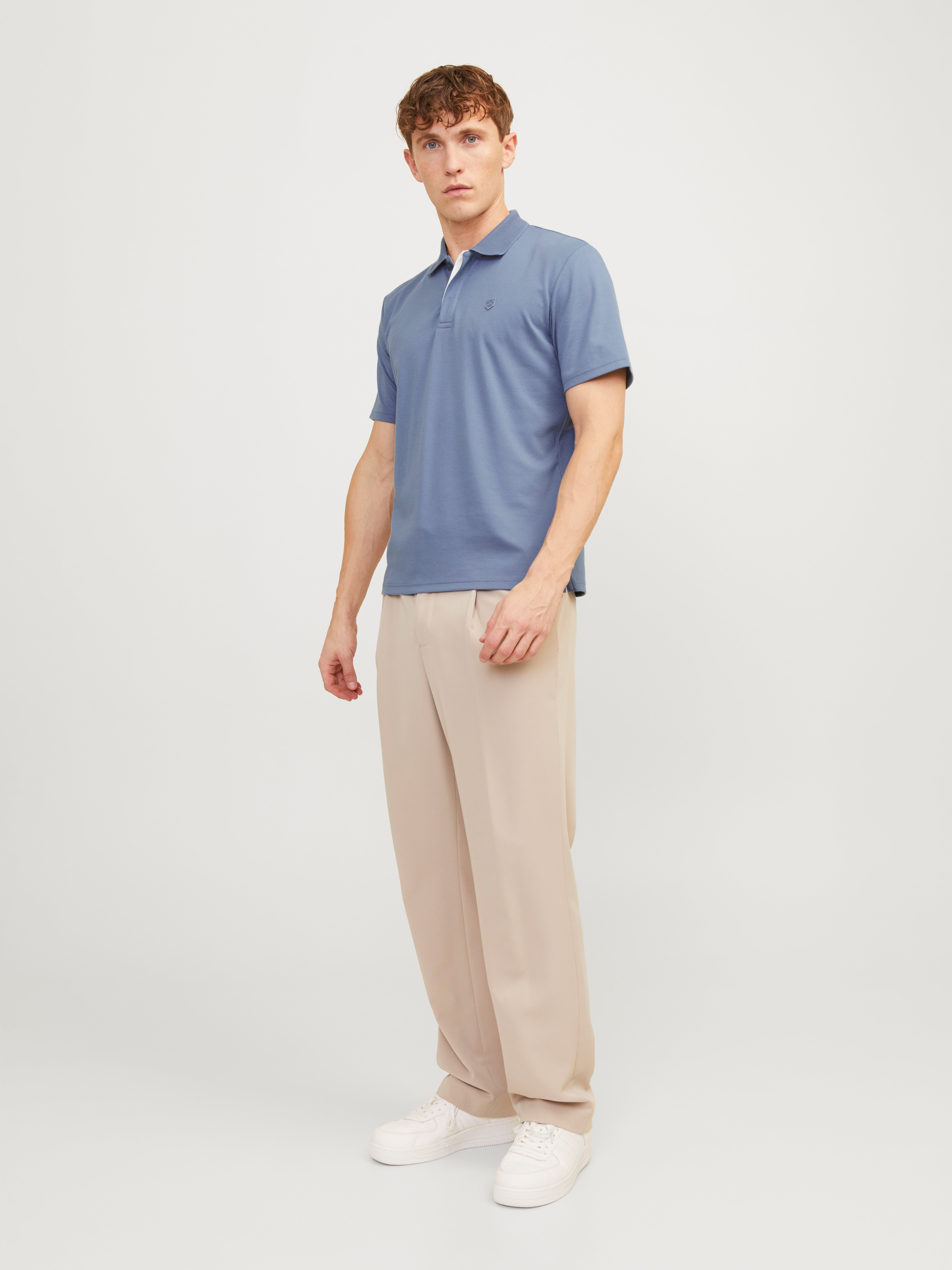 Jack & Jones Plain Polo Polo -Troposphere - 12251180