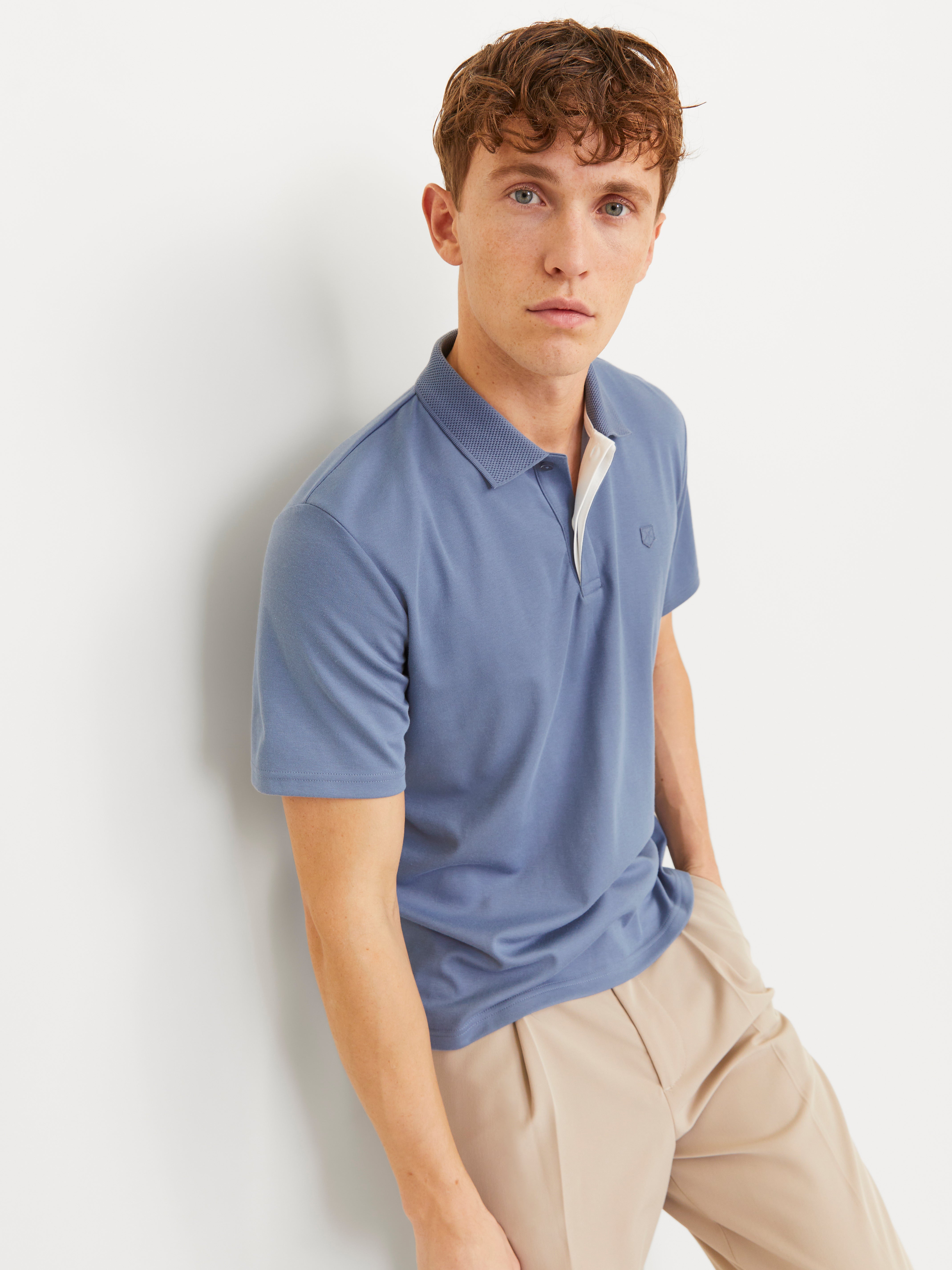 Jack & Jones Plain Polo Polo -Troposphere - 12251180