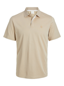 Jack & Jones Polo Liso -Fields Of Rye - 12251180