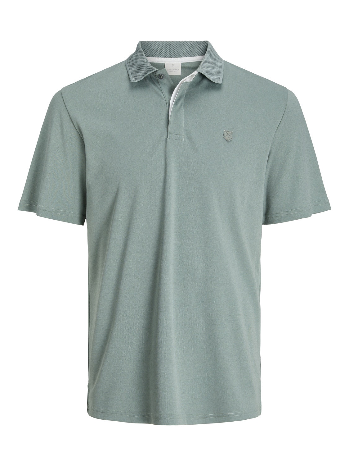 Jack & Jones Einfarbig Polo T-shirt -Lily Pad - 12251180