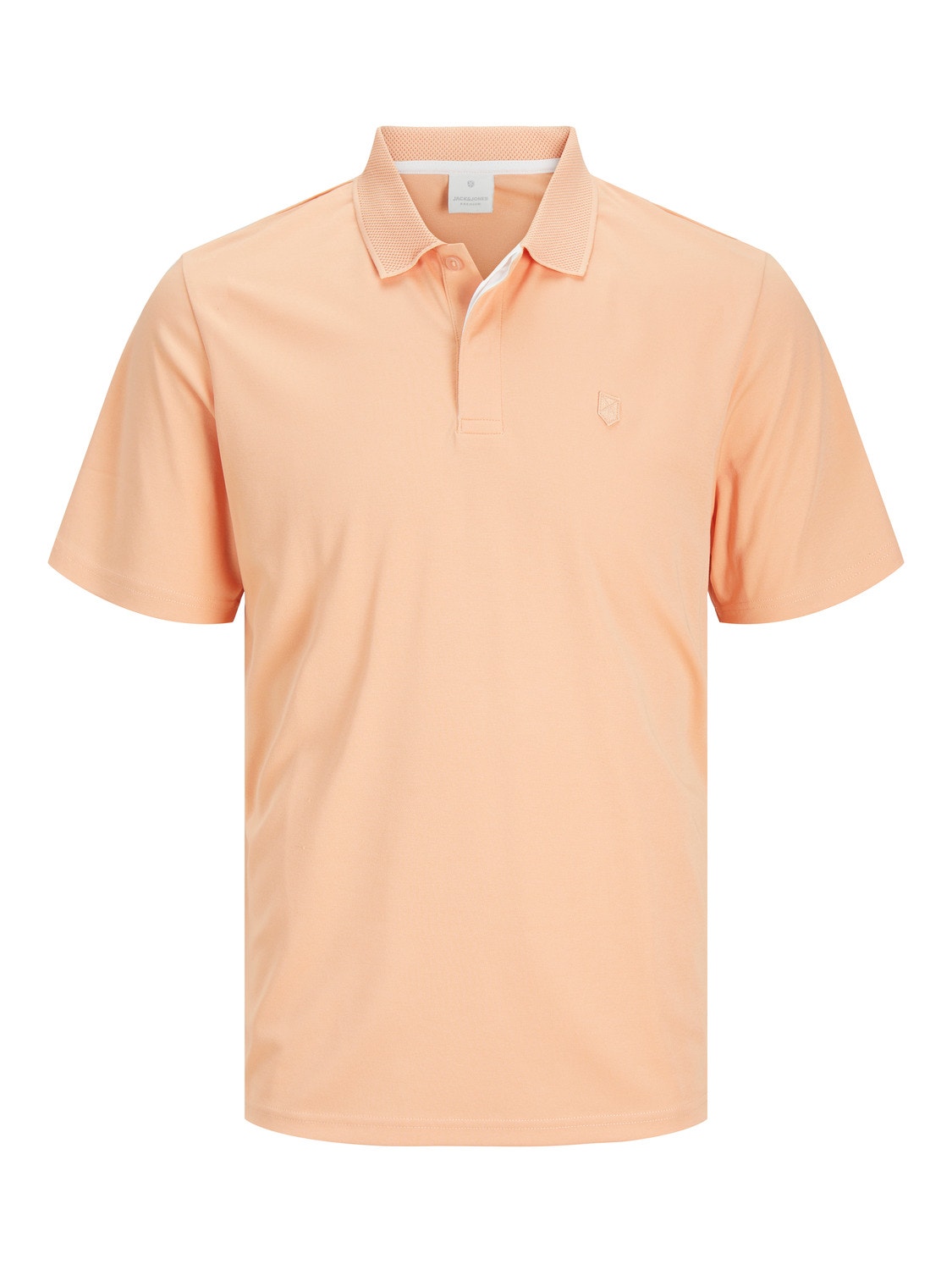 Jack & Jones Plain Polo Polo -Peach Nougat - 12251180