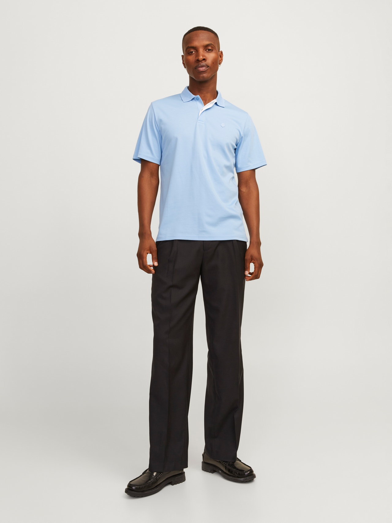 Jack & Jones Vienspalvis Polo kaklas Marškinėliai -Dutch Canal - 12251180