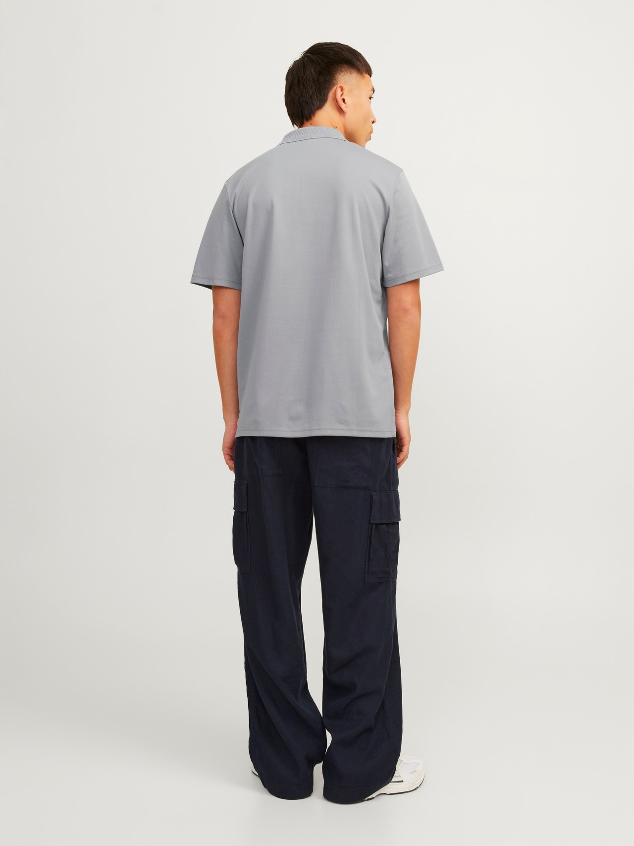 Jack & Jones Plain Polo T-shirt -Weathervane - 12251180