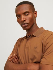 Jack & Jones Vienspalvis Polo kaklas Marškinėliai -Nuthatch - 12251180