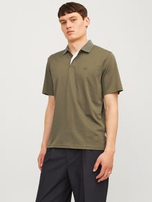Jack & Jones Enfärgat Polo T-shirt -Sea Turtle - 12251180