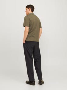 Jack & Jones Yksivärinen Polo T-paita -Sea Turtle - 12251180