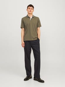 Jack & Jones Enfärgat Polo T-shirt -Sea Turtle - 12251180