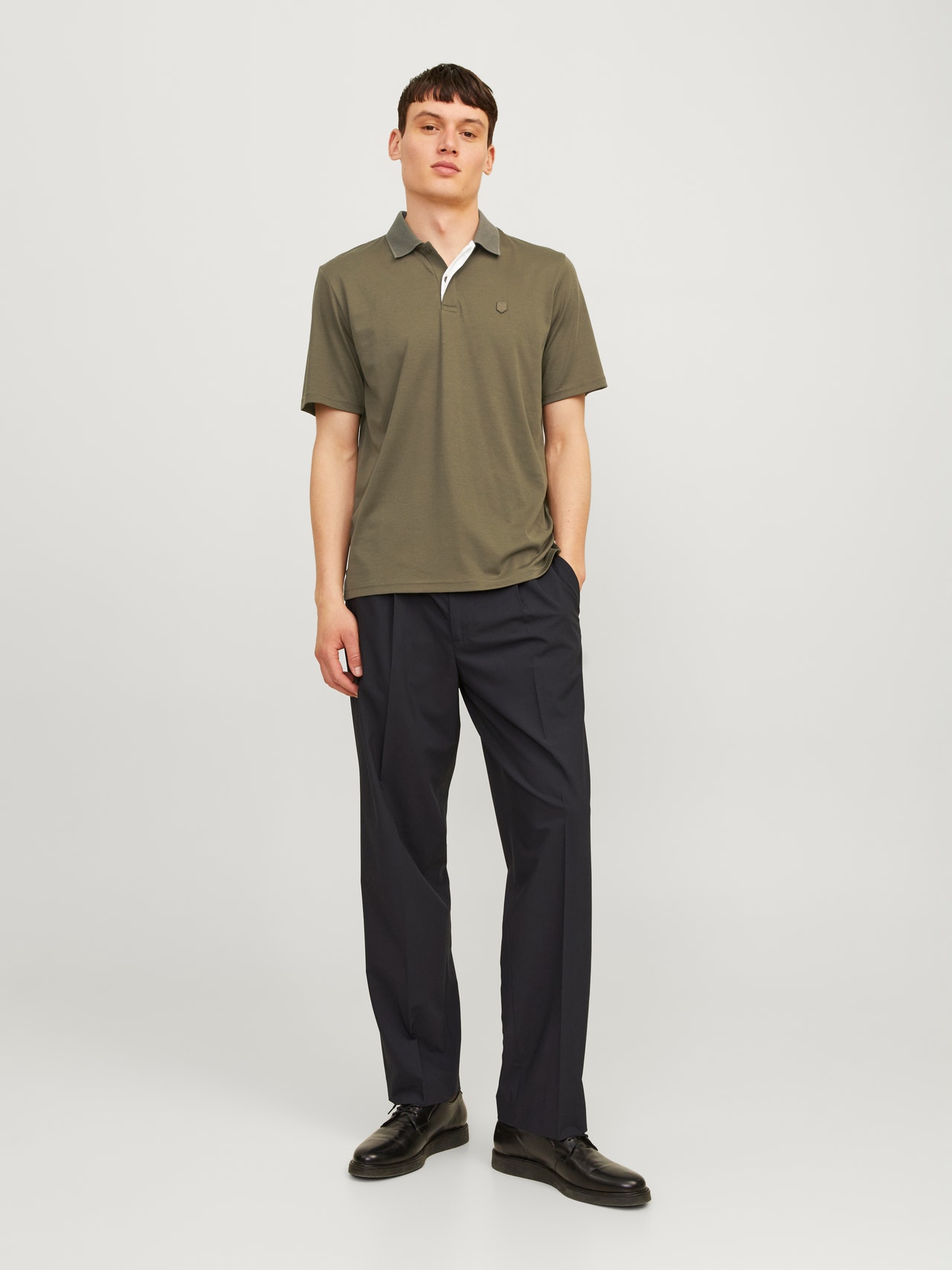 Jack & Jones Plain Polo Polo -Sea Turtle - 12251180