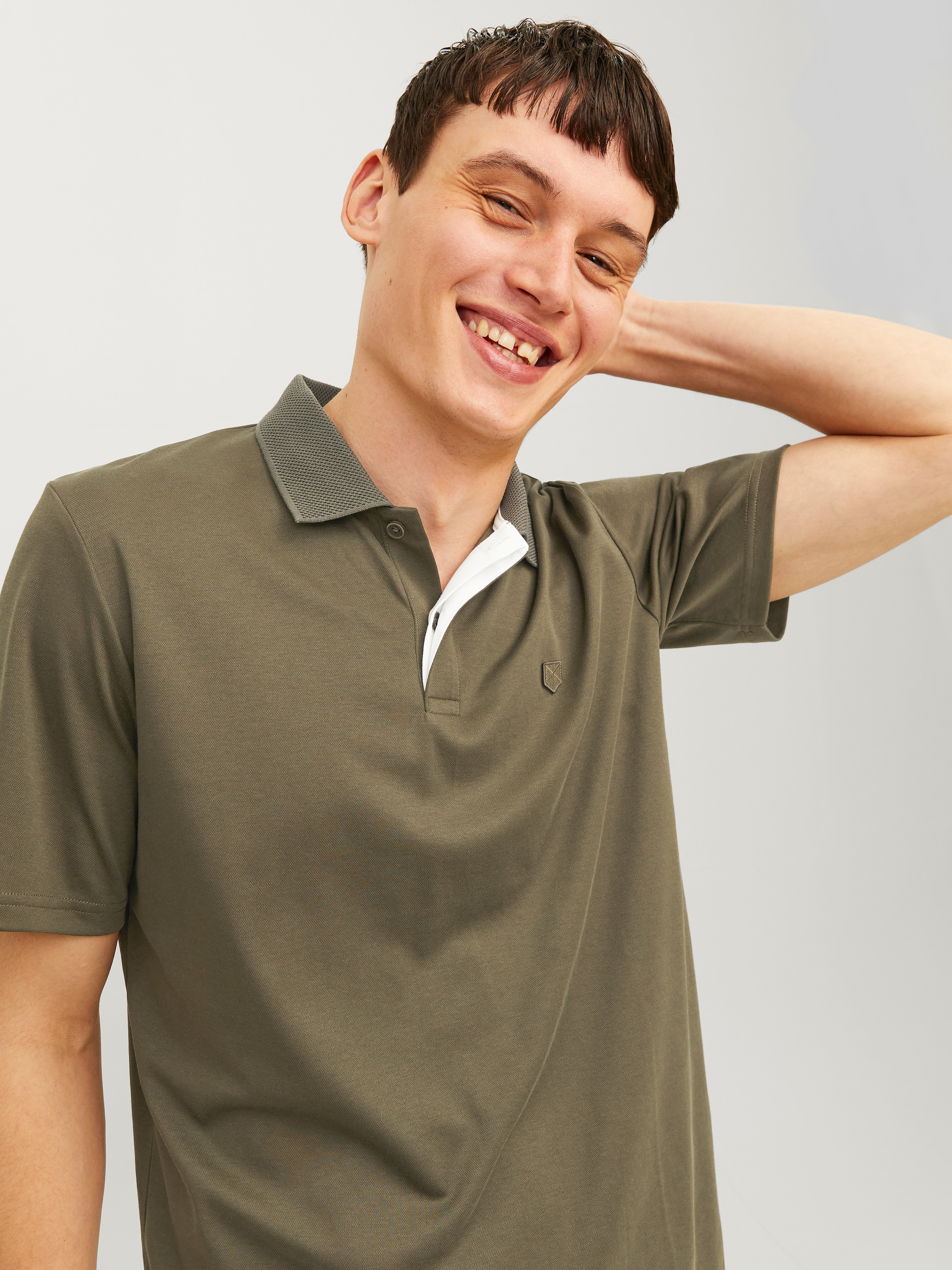 Jack & Jones Plain Polo Polo -Sea Turtle - 12251180