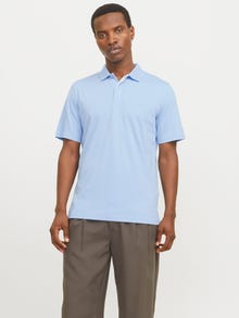 Jack & Jones Vienspalvis Marškininė apykaklė Polo -Chambray Blue - 12251180