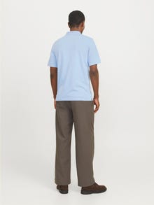 Jack & Jones Vienspalvis Marškininė apykaklė Polo -Chambray Blue - 12251180