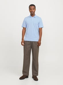 Jack & Jones Vienspalvis Marškininė apykaklė Polo -Chambray Blue - 12251180