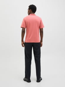 Jack & Jones Vienspalvis Marškininė apykaklė Polo -Faded Rose - 12251180