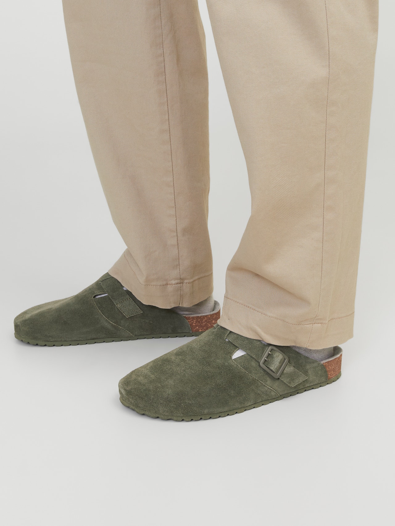 Jack & Jones Mules -Khaki - 12251192