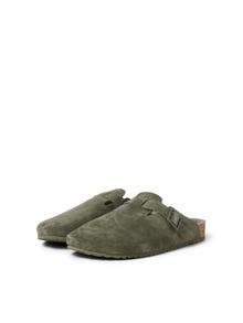 Jack & Jones Σουέτ Παντόφλες για το σπίτι -Khaki - 12251192