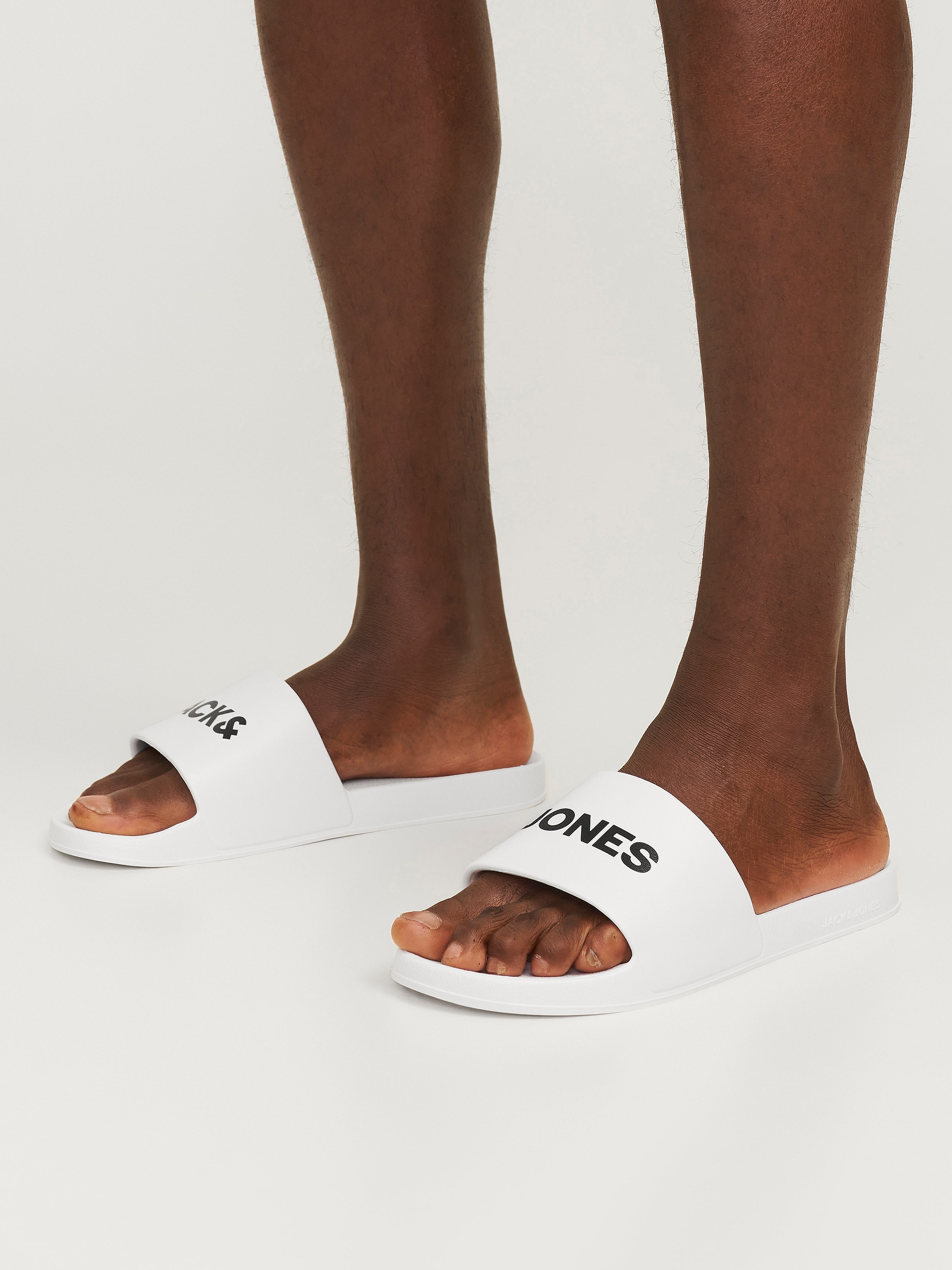 Jack & Jones Pool sliders -Bright White - 12251249