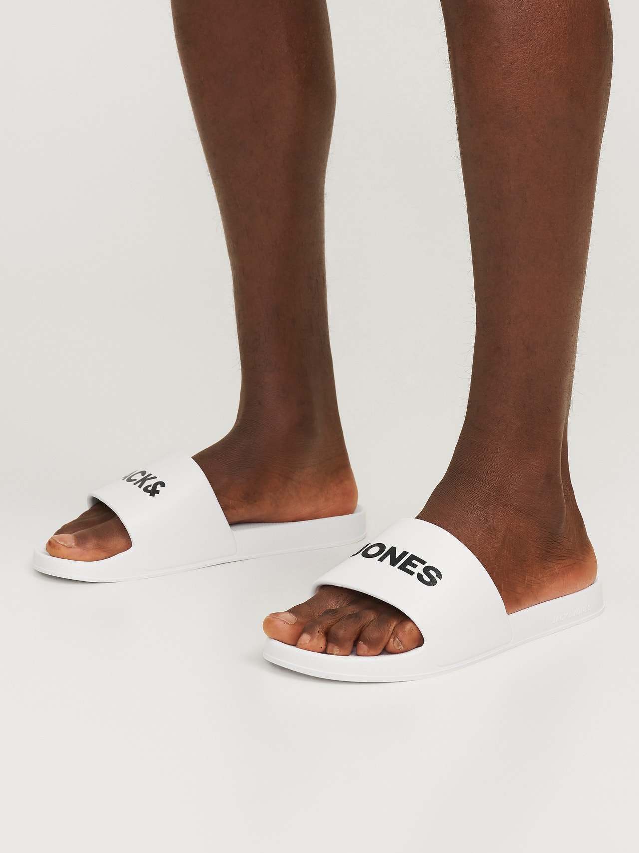 Jack & Jones Pool sliders -Bright White - 12251249