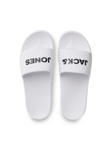 Jack & Jones Pool sliders -Bright White - 12251249