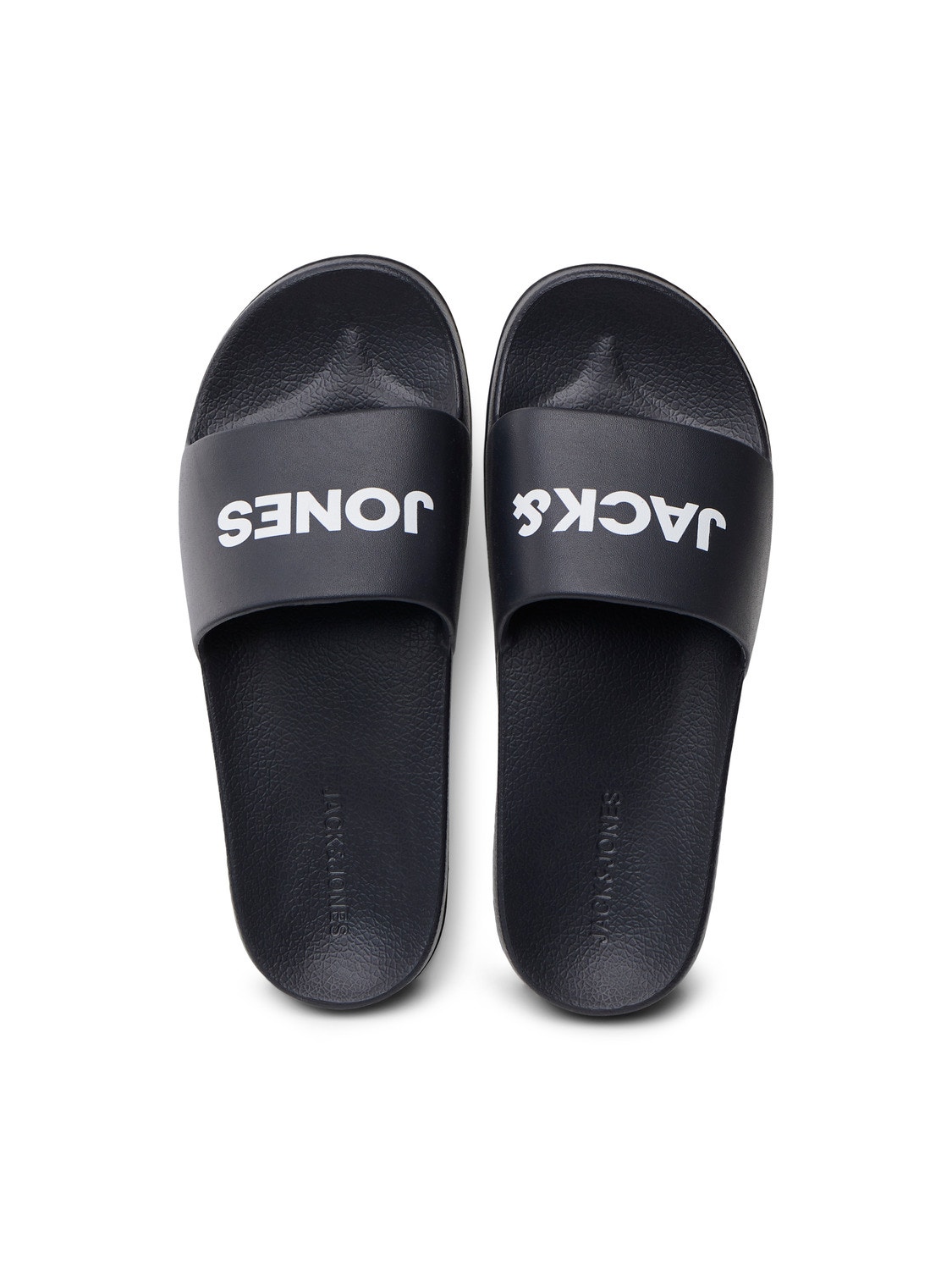 Jack & Jones Zwembad slippers -Anthracite - 12251249