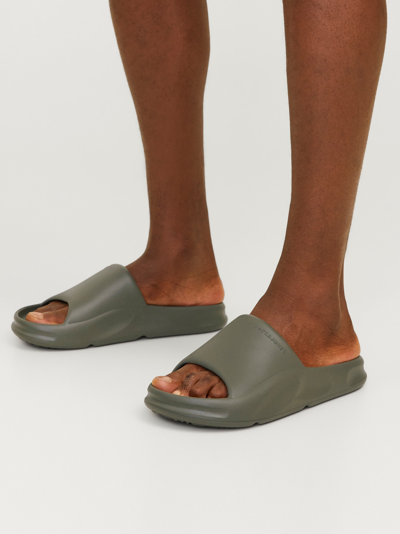 Jack & Jones Rubber Sandals -Olive Night - 12251282