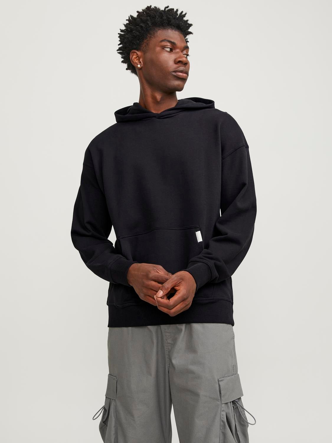 Sweat outlet noir uni