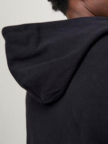 Jack & Jones Yksivärinen Huppari -Black - 12251328