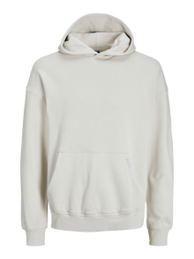 Jack & Jones Hoodie -Moonbeam - 12251328