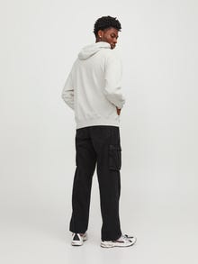 Jack & Jones Hoodie -Moonbeam - 12251328