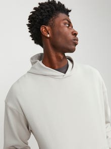 Jack & Jones Hoodie -Moonbeam - 12251328