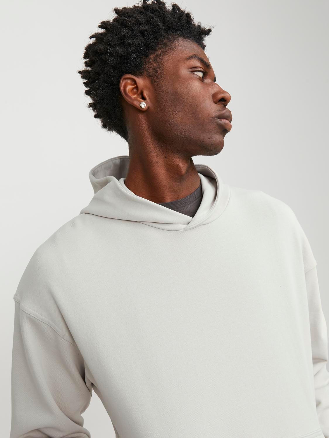 Plain white 2024 oversized hoodie