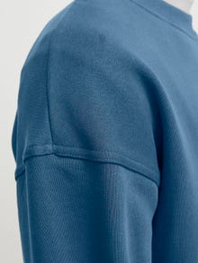 Jack & Jones Oversize Fit Crew neck Set in sleeves Sweatshirt -Ensign Blue - 12251330