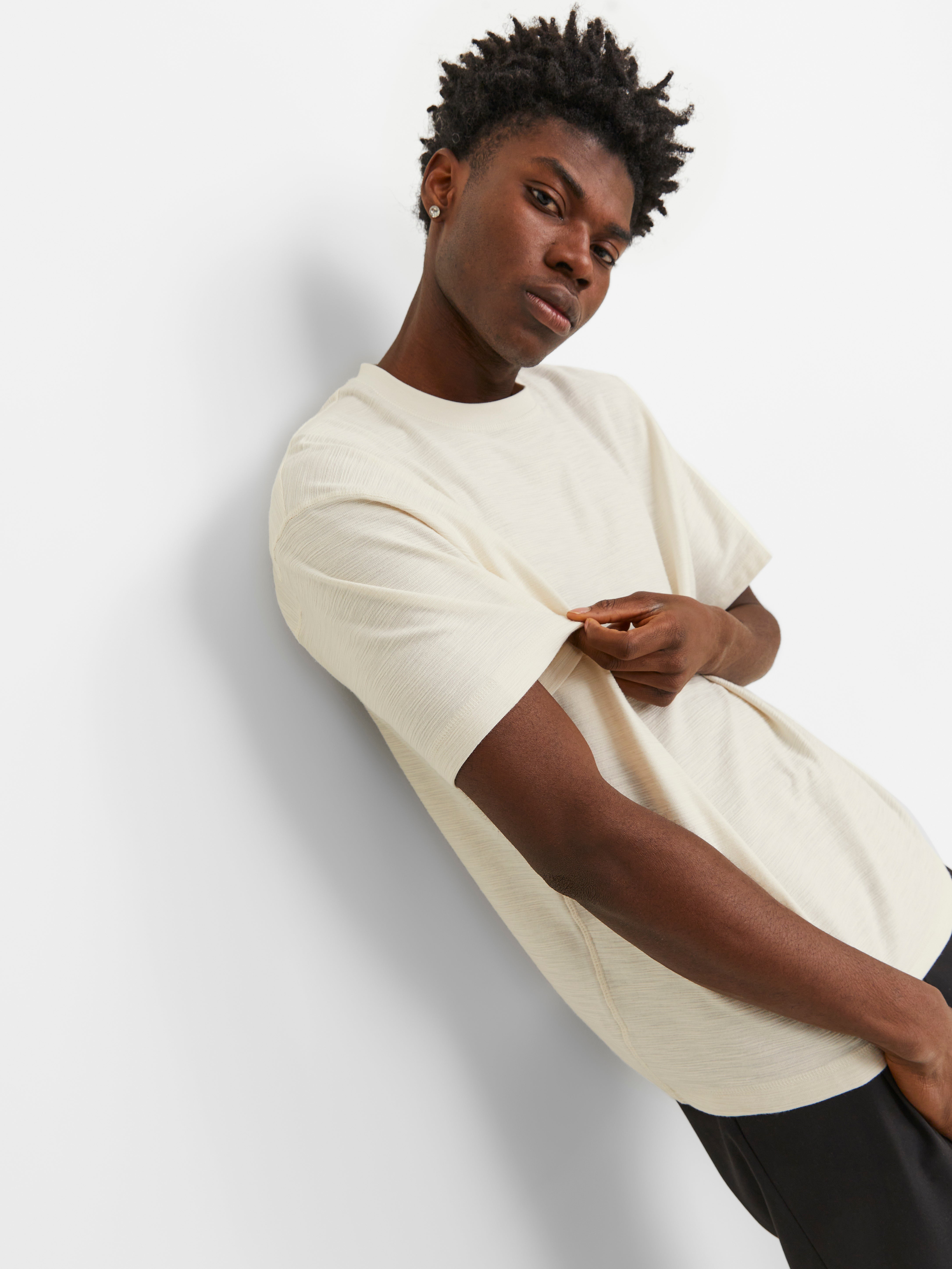 Jack & Jones T-shirt Uni Col rond - 12251348