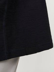 Jack & Jones Yksivärinen Pyöreä pääntie T-paita -Black Onyx - 12251348
