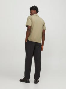 Jack & Jones Vienspalvis Polo kaklas Marškinėliai -Travertine - 12251349
