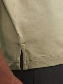 Jack & Jones Vienspalvis Polo kaklas Marškinėliai -Travertine - 12251349