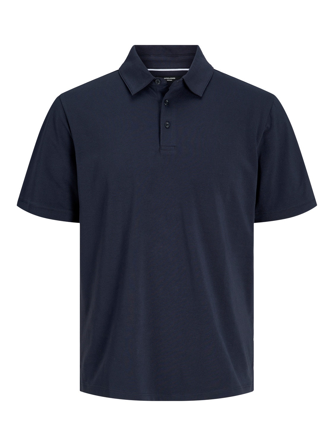 Jack & Jones Einfarbig Polo T-shirt -Night Sky - 12251349