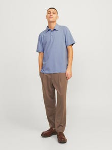 Jack & Jones Einfarbig Polo T-shirt -Troposphere - 12251349