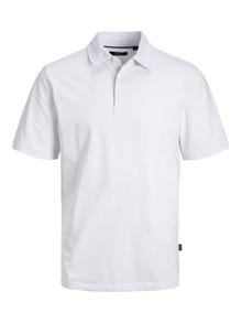 Jack & Jones T-shirt Uni Polo -White - 12251349