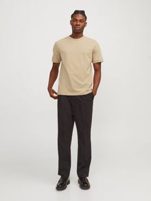 Jack & Jones Sima Környak Trikó -Travertine - 12251351